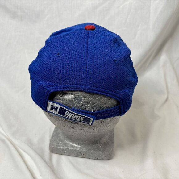 New York Giants NFL New Era 9Forty Blue Hat Cap YOUTH White NY Logo Adjustable - Picture 3 of 8